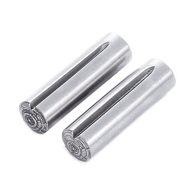 پین های شیاردار Din1471 شیاردار تمام طول مخروطی